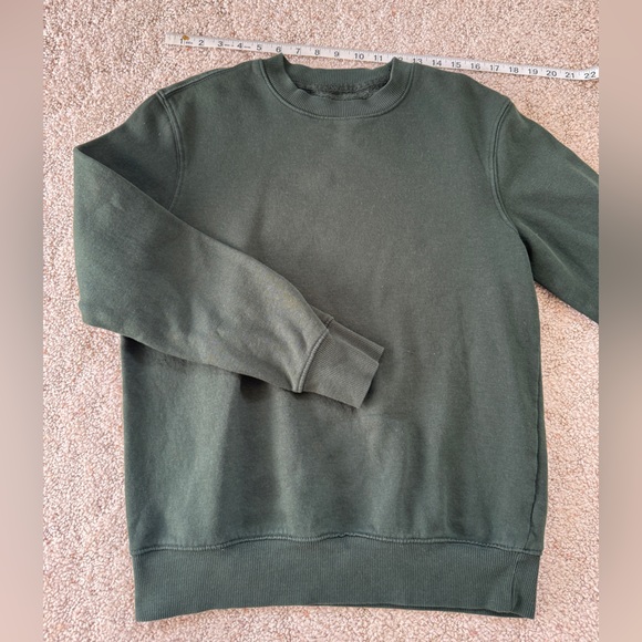 Goodfellow & Co Other - Goodfellow & Co Men’s Green Fleece Crewneck Sweatshirt Size S